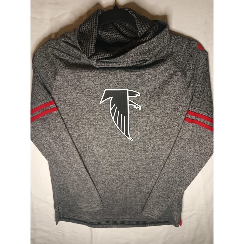 Atlanta Falcons Nike Womens Small Long Sleeve Tirtle Neck Funnel Sweatshirt